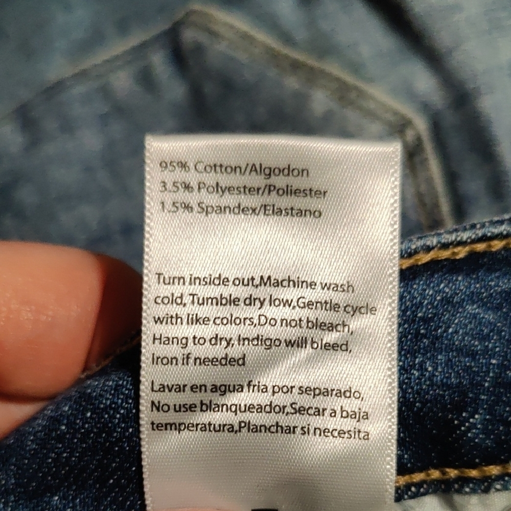 Distressed Denim Shorts - Picture 4 of 4